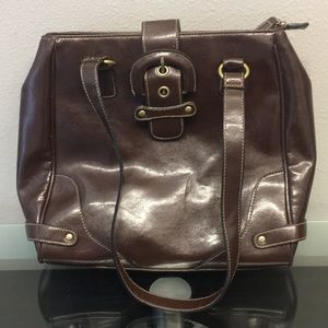 Brown Satchel Purse